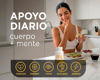 Foto 2 | Foto 2 | Suplemento Omega 3 Klidzen Amarillo 3600 Mg Epa 1300 Mg Dha 860 Mg 120 Cápsulas Softgel Sabor Limón