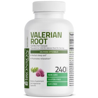 Foto 3 | Foto 3 | Cápsulas De Raíz De Valeriana Bronson Veganas 240 Piezas 1200 Mg