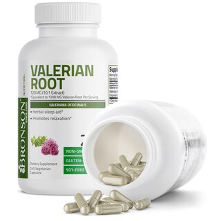 Foto 4 | Foto 4 | Cápsulas De Raíz De Valeriana Bronson Veganas 240 Piezas 1200 Mg