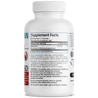 Foto 2 | Foto 2 | Tabletas De Melatonina Bronson 10 Mg Disolución Rápida 360 Unidades