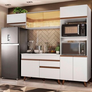 Foto 1 | Foto 1 | Cocina Integral Completa Modular Madesa Reims 260cm Color Blanco 07