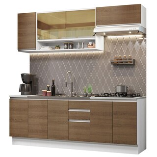 Foto 1 | Foto 1 | Cocina Integral Completa Modular Madesa Glamy 240cm Bm 1