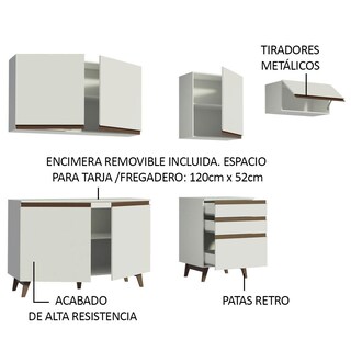 Foto 4 | Foto 4 | Cocina Integral Completa Modular Madesa Reims 250cm Bb 06