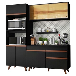 Foto 1 | Foto 1 | Cocina Integral Completa Modular Madesa Reims 190cm Negro 03