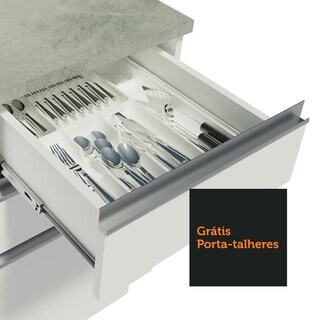 Foto 8 | Foto 8 | Cocina Integral Completa Modular Madesa Glamy 200cm Sin Encimera Color Blanco 10