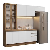 Cocina Integral Completa Modular Madesa Glamy 270cm Mb 1