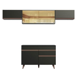 Foto 6 | Foto 6 | Cocina Integral Completa Modular Madesa Reims 260cm Negro 08