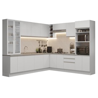 Foto 1 | Foto 1 | Cocina Integral Completa Modular Madesa Glamy 549cm Blanco