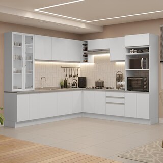 Foto 2 | Foto 2 | Cocina Integral Completa Modular Madesa Glamy 549cm Blanco