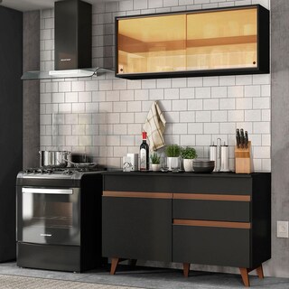 Foto 2 | Foto 2 | Cocina Integral Completa Modular Madesa Reims 120cm Negro 03