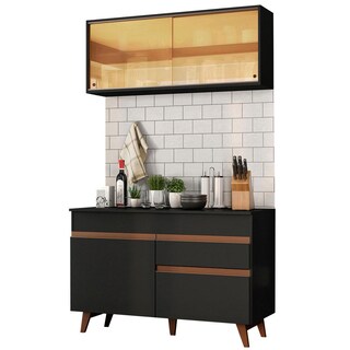 Foto 1 | Foto 1 | Cocina Integral Completa Modular Madesa Reims 120cm Negro 02