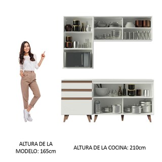 Foto 5 | Foto 5 | Cocina Integral Completa Modular Madesa Reims 180cm Bb 04
