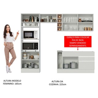 Foto 5 | Foto 5 | Cocina Integral Completa Modular Madesa Jade 270cm Bb 09