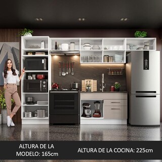 Foto 5 | Foto 5 | Cocina Integral Completa Modular Madesa Agata 350cm Bc 01