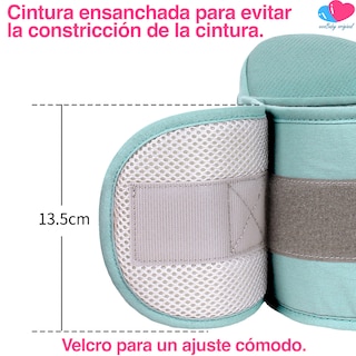 Foto 3 | Foto 3 | Canguro Portabebé Ergonómico Rojo con Asiento en Cintura Suave 0 a 36 Meses Para Bebé