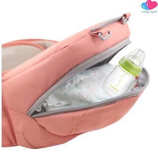 Foto 5 | Foto 5 | Canguro Portabebé Ergonómico Rojo con Asiento en Cintura Suave 0 a 36 Meses Para Bebé