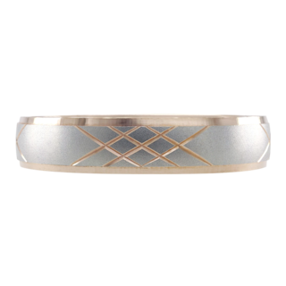 Foto 1 | Foto 1 | Anillo De Matrimonio Fonelli A14-r100554 Oro Rosa Y Blanco 14k 4mm Comfort Bicolor-13