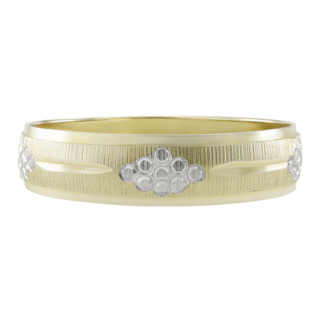 Foto 1 | Foto 1 | Argolla De Matrimonio Fonelli Oro Amarillo Y Blanco 10k 4mm Bicolor Elegante-12