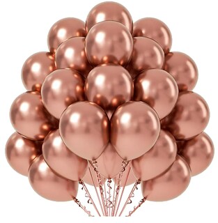 Foto 1 | Foto 1 | Globos De Látex Metálico Xtellar 12 Pulgadas Pack 50 Piezas Rosa