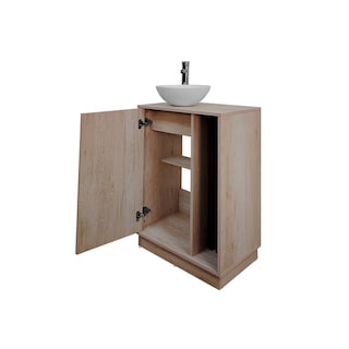 Foto 3 | Foto 3 | Gabinete para Baño Decomobil Negro con Ovalín y Llave Mezcladora