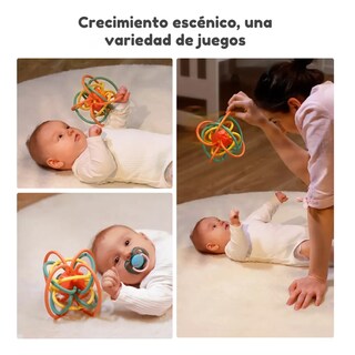 Foto 3 | Foto 3 | Juguete Mordedera Para Bebé Elástico Silicona Suave Multicolor