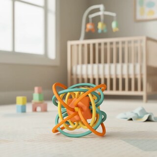 Foto 7 | Foto 7 | Juguete Mordedera Para Bebé Elástico Silicona Suave Multicolor