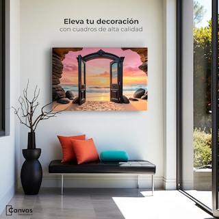 Foto 3 | Foto 3 | Cuadro Decorativo Para Sala Canvas Portal De Las Olas 90x60