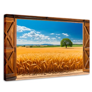 Foto 1 | Foto 1 | Cuadro Decorativo Para Sala Canvas Portal Campo Eterno 90x60