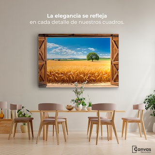 Foto 2 | Foto 2 | Cuadro Decorativo Para Sala Canvas Portal Campo Eterno 90x60