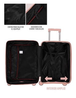 Foto 4 | Foto 4 | Maleta Us Urban de Mano Rígida Rosa