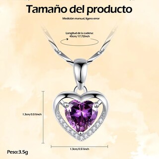 Foto 2 | Foto 2 | Collar Dije Corazón Xtellar De Plata