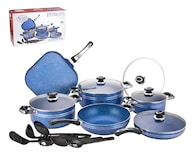 Batería 17 Piezas Alpine Antiadherente C Comal Y Utensilios