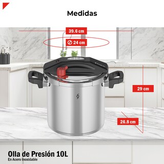 Foto 4 | Foto 4 | Olla de Presión 10 Litros Acero Inox 304 Bogner Bpc10n