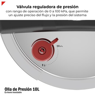 Foto 8 | Foto 8 | Olla de Presión 10 Litros Acero Inox 304 Bogner Bpc10n