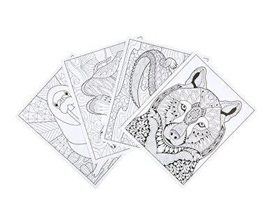 Foto 4 | Foto 4 | Venta Internacional- Libro Colorear Animales Jungla Crayola, Adolescentes Y Adultos, 32 Páginas (portada Puede Variar)