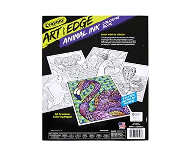 Foto 5 | Foto 5 | Venta Internacional- Libro Colorear Animales Jungla Crayola, Adolescentes Y Adultos, 32 Páginas (portada Puede Variar)