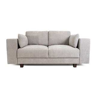 Foto 3 | Foto 3 | Sillón Coprire Tuki 2 Plazas Tela Gris Claro