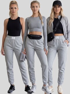 Foto 7 | Foto 7 | Pants Mujer Corte Ancho Pant-061 Gris Diseño Moderno Y Fresco Para Verano