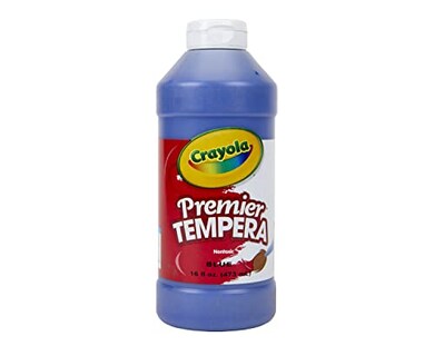 Foto 1 | Foto 1 | Venta Internacional- Pintura Tempera Crayola, Pintura Azul Rey Para Niños, 453ml (54-1216-042)