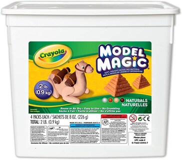 Foto 1 | Foto 1 | Venta Internacional- Producto: Crayola Model Magic Naturals, Arcilla Modeladora, Cubo 2000mlb, Regalo, 226ml