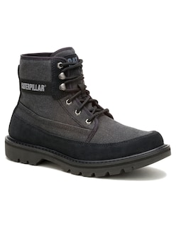 Foto 1 | Foto 1 | Bota Casual Caterpillar Negro Textil Para Hombre