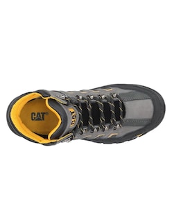 Foto 4 | Foto 4 | Bota De Trabajo Caterpillar Gris Piel Para Hombre