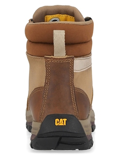 Foto 3 | Foto 3 | Bota De Trabajo Caterpillar Café Piel Para Mujer