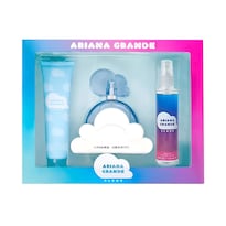 Set De Perfume Ariana Grande Cloud 100ml Con Body Mist Y Body Soufflé 3 Piezas