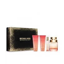 Set De Perfume Michael Kors Wonderlust Para Mujer 100 Ml 4 Piezas