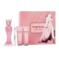 Set De Fragancia Paris Hilton Rose Rush Rosa 4 Piezas