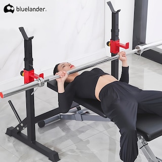 Foto 6 | Foto 6 | Rack para Sentadillas Ajustable para Entrenamiento con Pesas, Bluelander