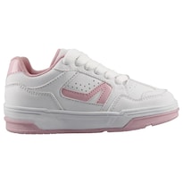 Tenis Niña Hgn 3047 Blanco Urbano Sport Casual Tala 18 A 21 E