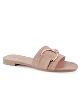 Sandalia Gabriela's Nude 4550069 Con Herraje Para Mujer