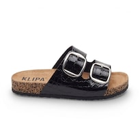 Sandalias Golden Shoes 4011 Negro Modernas Para Mujer